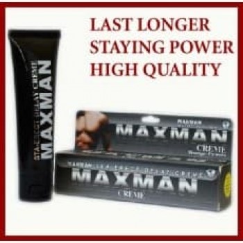 MAXMAN DELAY SEX Gel Available in Pakistan